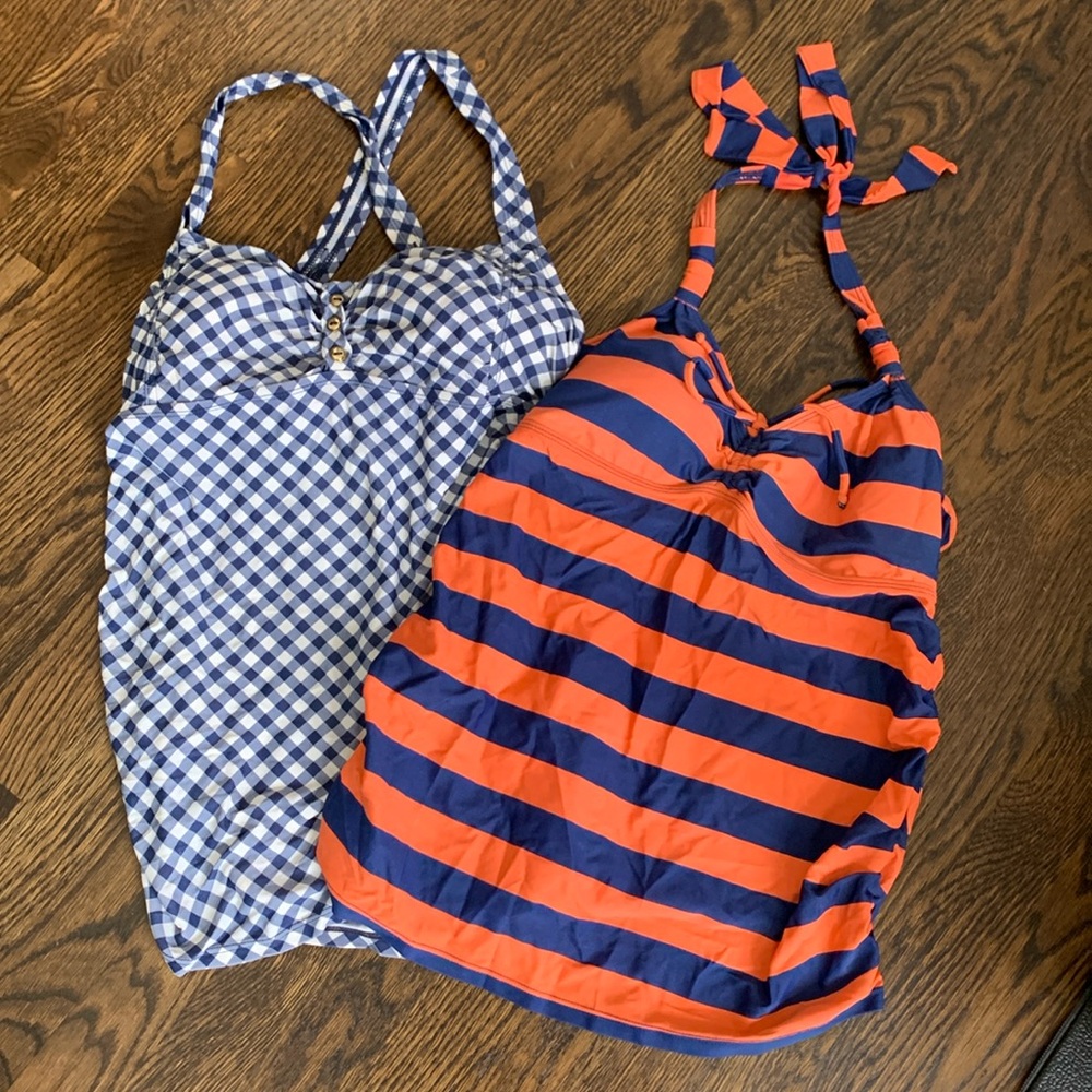 EUC Maternity Swim Tops (2 tops) - Size Med